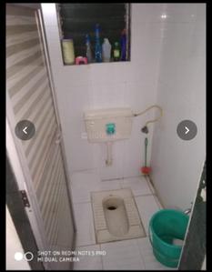 Toilet One Image of 550 Sq.ft 1 BHK Apartment / Flat for sale in Panvelkar Homes, Khuntavali Thane for Rs. 2450000