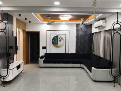 Living Room Image of 1822 Sq.ft 3 BHK Apartment / Flat for sale in Sanskruti, Randesan Gandhinagar for Rs. 13500000