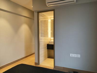 Bedroom Image of 1250 Sq.ft 3 BHK Apartment / Flat for rent in Neumec Chandelier Court, Worli Mumbai for Rs. 225000