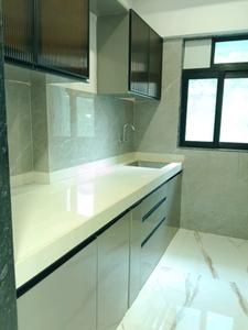 Kitchen Image of 695 Sq.ft 1 BHK Apartment / Flat for sale in Rassaz Greens , Mira Road East Mira Bhayandar for Rs. 9700000