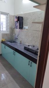 Kitchen Image of 1200 Sq.ft 2 BHK Apartment / Flat for rent in Neknampur Hyderabad for Rs. 40000