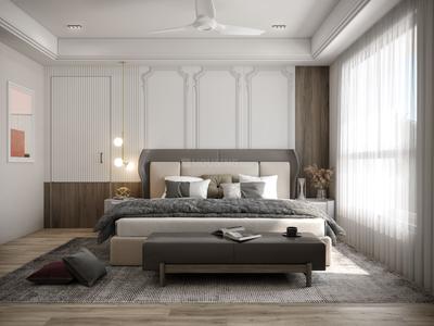 Bedroom Image of 2005 Sq.ft 3 BHK Apartment / Flat for sale in Dev The Galaxy, Shela Ahmedabad for Rs. 9000000