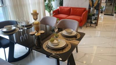 Living Room Image of 670 Sq.ft 2.5 BHK Apartment / Flat for sale in Hubtown Celeste, Worli Mumbai for Rs. 41200000