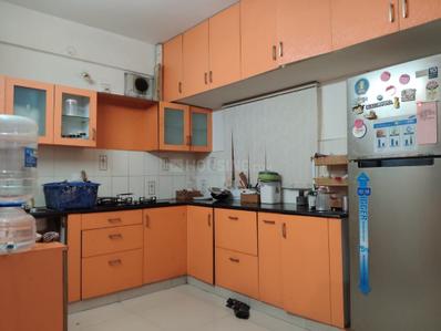 Kitchen Image of 1658 Sq.ft 3 BHK Apartment / Flat for sale in Swarna Silicon Castle Minos by Swarna Constructions, Hoodi Bengaluru for Rs. 13300000