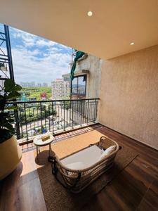 Balcony Image of 4023 Sq.ft 4 BHK Apartment / Flat for sale in T1 Named Helios Of Raheja Galaxy In RV Premiere, Mohammed Wadi Pune for Rs. 47500000