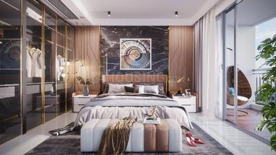 Bedroom Image of 1011 Sq.ft 2 BHK Apartment / Flat for sale in Kumar Primeview, Hadapsar Pune for Rs. 7100000