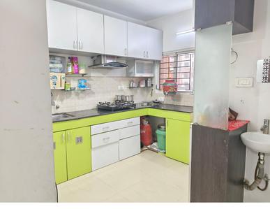 Kitchen Image of 1565 Sq.ft 2.5 BHK Apartment / Flat for rent in Sri Sairam Towers, Hafeezpet Hyderabad for Rs. 38000