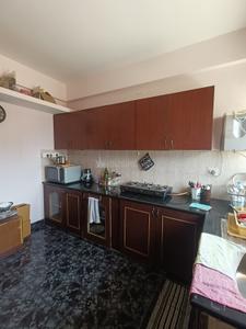 Kitchen Image of 650 Sq.ft 1 BHK Apartment / Flat for rent in Bejai Mangalore for Rs. 17000