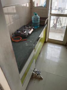 Kitchen Image of 600 Sq.ft 1 BHK Apartment / Flat for rent in Godrej Garden City, Gota Ahmedabad for Rs. 21000