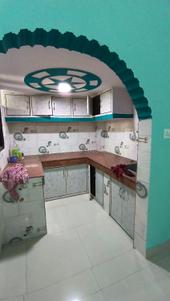 Kitchen Image of 460 Sq.ft 1 BHK Builder Floor for rent in Dabri New Delhi for Rs. 15000