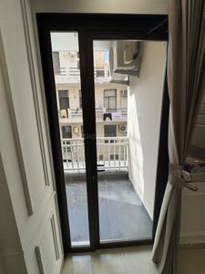 Bedroom Image of 690 Sq.ft 1 BHK Builder Floor for rent in  Hope Apartments, Sector 15 Part 2 Gurgaon for Rs. 37000