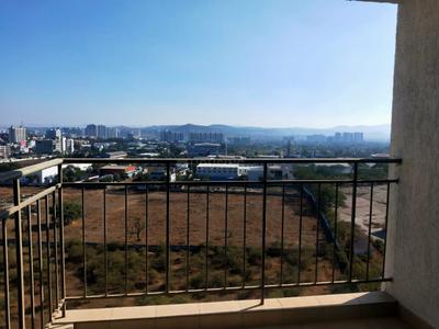 Balcony Image of 800 Sq.ft 2 BHK Apartment / Flat for rent in Pride Purple Park Connect, Mulshi Pune for Rs. 27000
