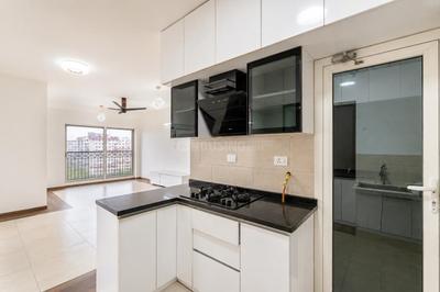 Kitchen Image of 2205 Sq.ft 4 BHK Apartment / Flat for rent in Sobha Windsor, Whitefield Bengaluru for Rs. 95000