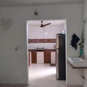 Kitchen Image of 1400 Sq.ft 3 BHK Independent House for rent in Simraj Status, Kudasan Gandhinagar for Rs. 30000