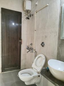 Common Bathroom Image of 540 Sq.ft 1 BHK Apartment / Flat for rent in Kasarvadavali Thane for Rs. 18000