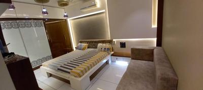 Bedroom Image of 4400 Sq.ft 4 BHK Apartment / Flat for rent in Shree Maruti Wind Chimes, Bhadaj Ahmedabad for Rs. 110000