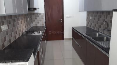 Kitchen Image of 2159 Sq.ft 3 BHK Apartment / Flat for rent in Prestige Garden Bay, Yelahanka Bengaluru for Rs. 58000