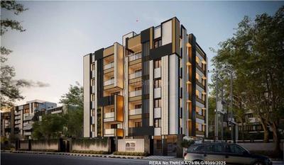 Image of 1836 Sq.ft 3 BHK Apartment / Flat for sale in Innovative 3 Block, KK Nagar, Chennai for Rs. 29376000