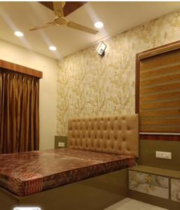 Bedroom Image of 710 Sq.ft 2 BHK Apartment / Flat for rent in Felicity Swarna Griha 4 Phase 2, Kakati Belagavi for Rs. 25000
