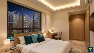Bedroom Image of 900 Sq.ft 2 BHK Apartment / Flat for sale in Fortune Heights, Barasat Kolkata for Rs. 4500000