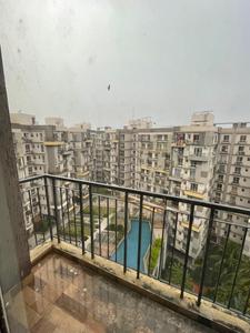 Balcony Image of 1003 Sq.ft 3 BHK Apartment / Flat for rent in Merlin Maximus, Sodepur Kolkata for Rs. 20000