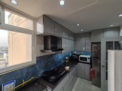 Kitchen Image of 2400 Sq.ft 4 BHK Apartment / Flat for sale in MR Platinum 321, Ghukna Ghaziabad for Rs. 20000000