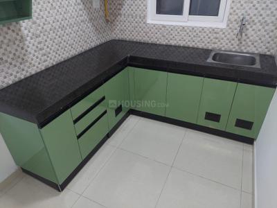 Kitchen Image of 915 Sq.ft 3 BHK Apartment / Flat for rent in Urbanrise Revolution One, Padur Chennai for Rs. 27000