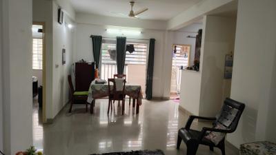 Living Room Image of 1450 Sq.ft 3 BHK Apartment / Flat for sale in DS Stone Hill, Anjanapura Township Bengaluru for Rs. 8000000