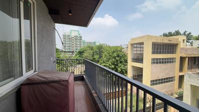Balcony Image of 1100 Sq.ft 3 BHK Builder Floor for rent in DDA Akshardham Apartments, Sector 19 Dwarka New Delhi for Rs. 41000