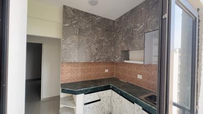 Kitchen Image of 650 Sq.ft 2 BHK Apartment / Flat for rent in Habitat Prime, Sector 99A Gurgaon for Rs. 17000