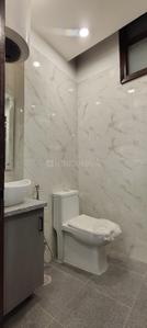 Bathroom Image of 1150 Sq.ft 3 BHK Independent House for rent in Khirki Extension New Delhi for Rs. 30000