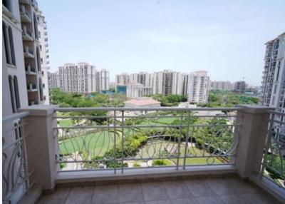 Balcony Image of 1600 Sq.ft 3 BHK Apartment / Flat for sale in DLF Regal Gardens, Sector 90 Gurgaon for Rs. 22000000