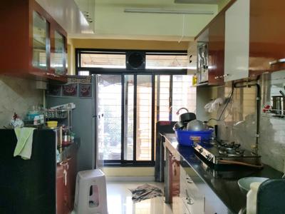 Kitchen Image of 650 Sq.ft 1 BHK Apartment / Flat for sale in Mulund East Mumbai for Rs. 10500000