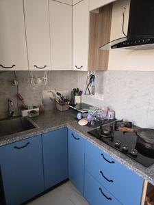 Kitchen Image of 1450 Sq.ft 2 BHK Independent House for rent in BPTP Astaire Garden Floors, Sector 70A Gurgaon for Rs. 55000