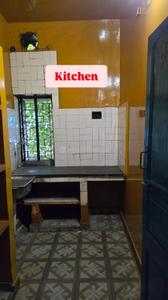 Kitchen Image of 2000 Sq.ft 3.5 BHK Builder Floor for rent in Baguiati Kolkata for Rs. 30000