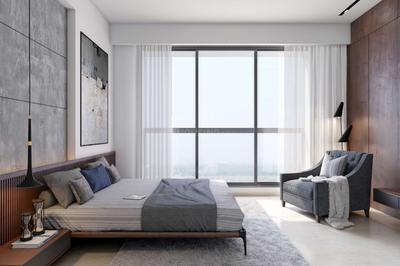 Bedroom Image of 1248 Sq.ft 3 BHK Apartment / Flat for sale in Pramukh Omkar Rivanta 1, Randesan Gandhinagar for Rs. 11500000