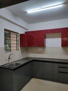 Kitchen Image of 1250 Sq.ft 2 BHK Apartment / Flat for rent in Grand Bay, Marathahalli Bengaluru for Rs. 40000