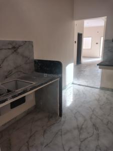 Kitchen Image of 1000 Sq.ft 1 BHK Independent House for rent in Trikonmiti Mahant Corridore, Bada Bangarda Indore for Rs. 15000