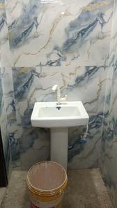 Bathroom Image of 322 Sq.ft 1 BHK Apartment / Flat for rent in Line Par Moradabad for Rs. 8000