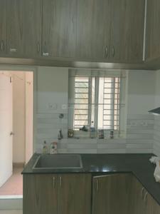 Kitchen Image of 600 Sq.ft 1 BHK Apartment / Flat for rent in Mahadevapura Bengaluru for Rs. 30000