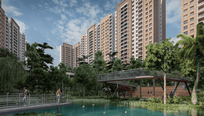 Image of 1285 Sq.ft 3 BHK Apartment / Flat for sale in Kohinoor Riverdale , Kharadi, Pune for Rs. 14000000
