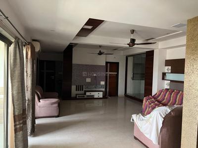 Hall Image of 3500 Sq.ft 4 BHK Apartment / Flat for rent in Uma Mahalaxmi 4, Kudasan Gandhinagar for Rs. 55000