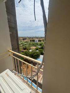 Balcony Image of 445 Sq.ft 2 BHK Apartment / Flat for rent in Savera Mahal Aangan, Sitapura Jaipur for Rs. 21000