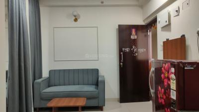 Living Room Image of 500 Sq.ft 1 RK Apartment / Flat for rent in Puravankara Silversands, Mundhwa Pune for Rs. 26000