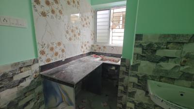 Kitchen Image of 430 Sq.ft 1 BHK Apartment / Flat for sale in Keshtopur Kolkata for Rs. 1400000