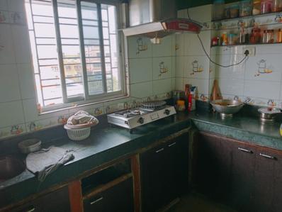 Kitchen Image of 1140 Sq.ft 3 BHK Builder Floor for sale in Belghoria Kolkata for Rs. 6000000