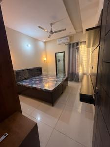 Bedroom Image of 1000 Sq.ft 2 BHK Builder Floor for rent in Bajwa Sunny Heights, Kharar Mohali for Rs. 20000