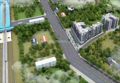 Image of 560 Sq.ft 1 BHK Apartment / Flat for sale in Sahajanand Vrindavan Heights, Shelu, Thane for Rs. 2041000