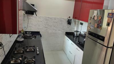 Kitchen Image of 598 Sq.ft 2 BHK Apartment / Flat for sale in Thane West Thane for Rs. 12500000