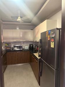 Kitchen Image of 2250 Sq.ft 3 BHK Builder Floor for rent in BMB Developers BMB Homes - 4, Sarvodaya Enclave New Delhi for Rs. 130000